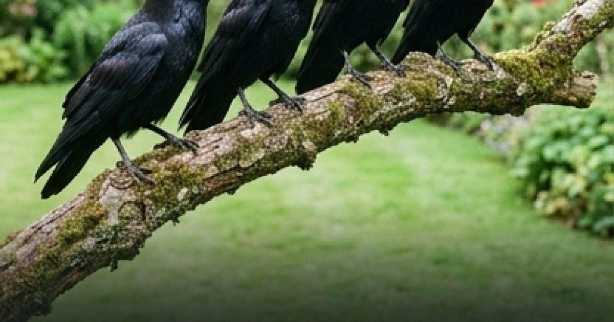 Que signifie entendre des corbeaux croasser près de chez soi ?