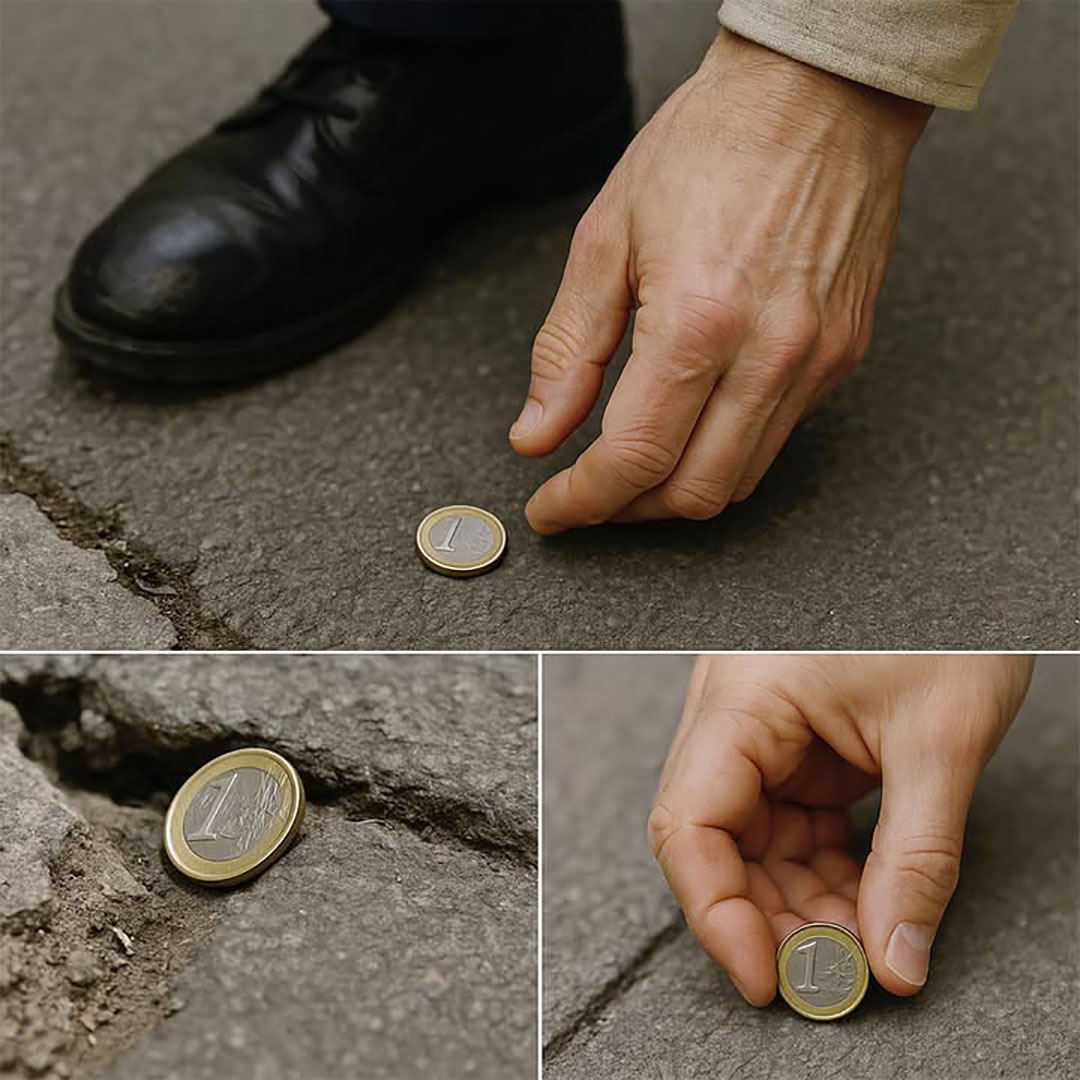 Que signifie le fait de trouver une pièce par terre ?