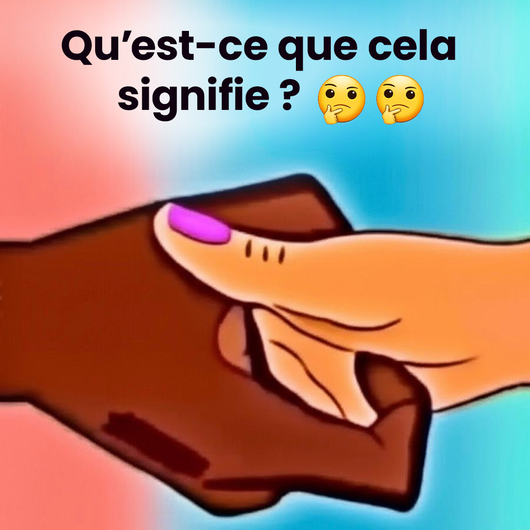 Que signifie le fait qu'un homme vous gratte la main en saluant quelqu'un ?