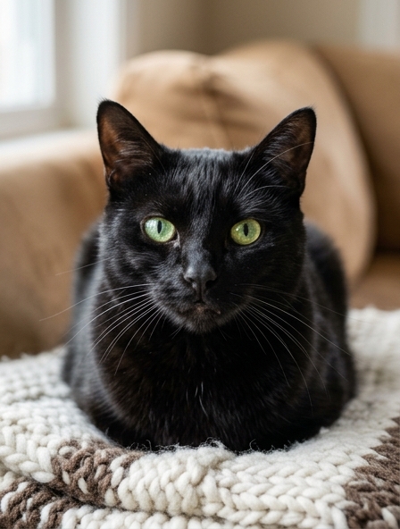 Que veut dire vraiment quand un chat noir vient vers vous ?