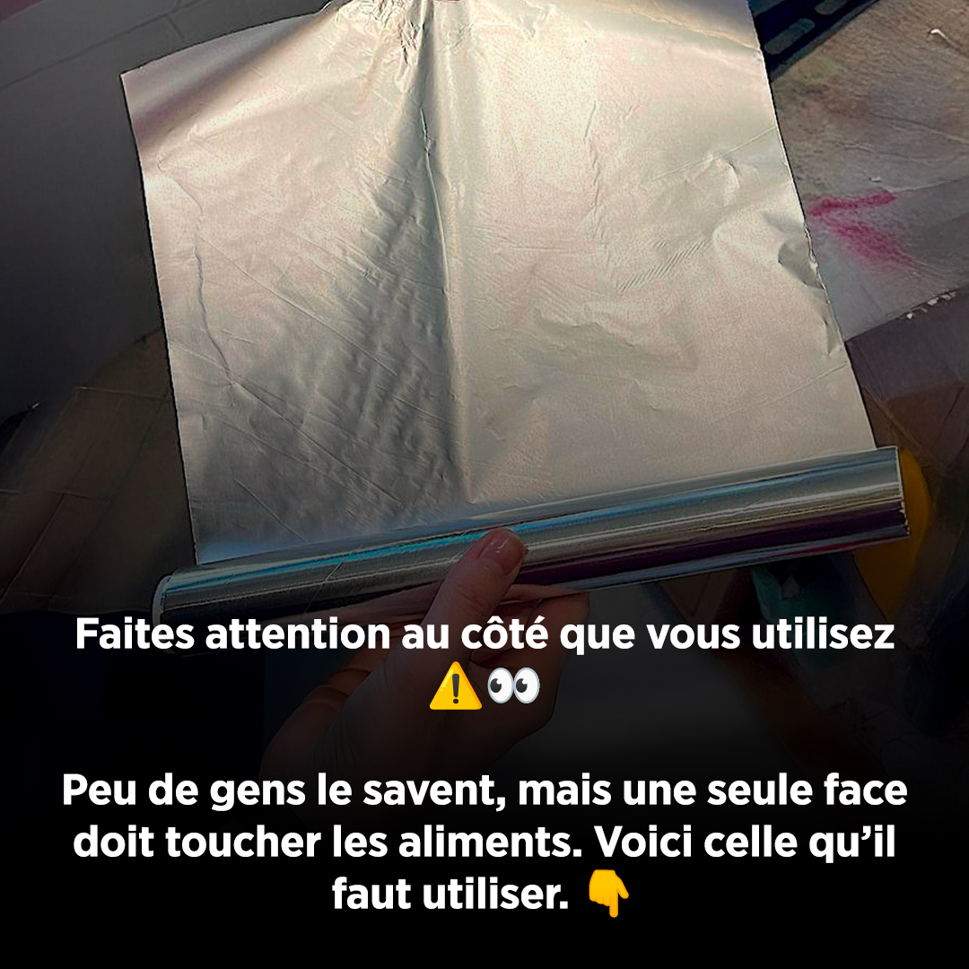 Quel côté du papier aluminium faut-il utiliser pour la cuisson : le côté brillant ou le côté mate