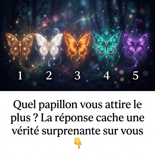 Quel papillon vous attire le plus ? La réponse recèle une vérité surprenante à votre sujet