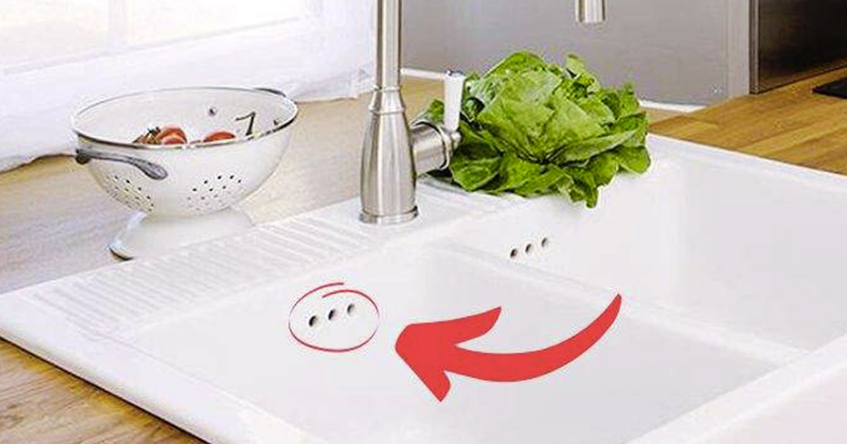 Quelle est l’utilité du petit trou dans le lavabo ?