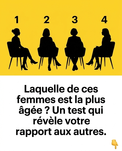 Quelle femme est la plus âgée ? Un test qui révèle comment vous traitez les autres