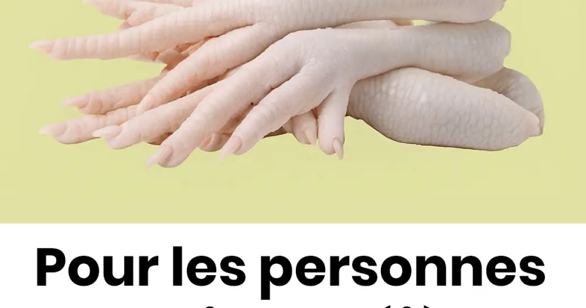 Quelles personnes devraient s’abstenir de manger des pattes de poulet ?