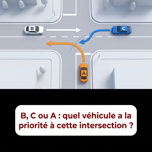 Qui a la priorité à une intersection sans panneau ? Comprenez la règle qui permet d’éviter les amendes et les accidents