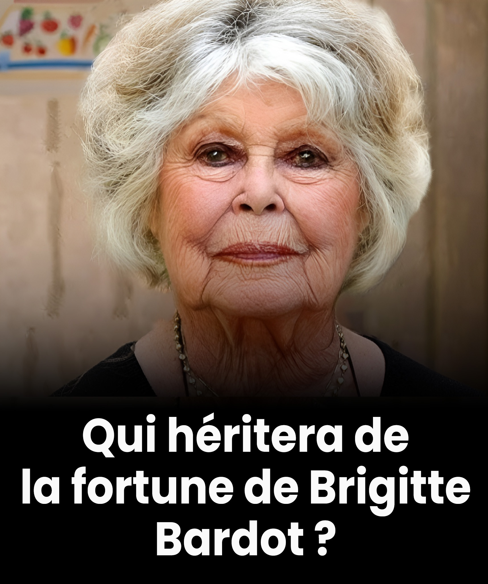 Qui héritera de la fortune de Brigitte Bardot ?