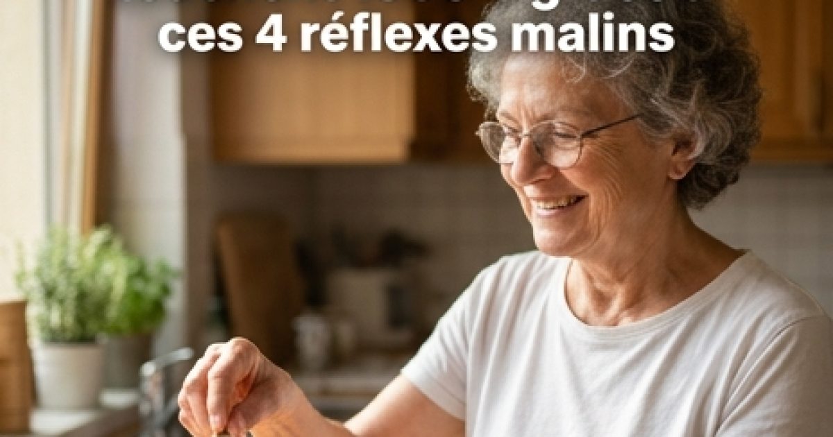 Retraite 2026 : avec 1 200 € par mois, certains seniors s’en sortent mieux que ceux qui perçoivent 1 800 €, grâce à quatre réflexes malins au quotidien