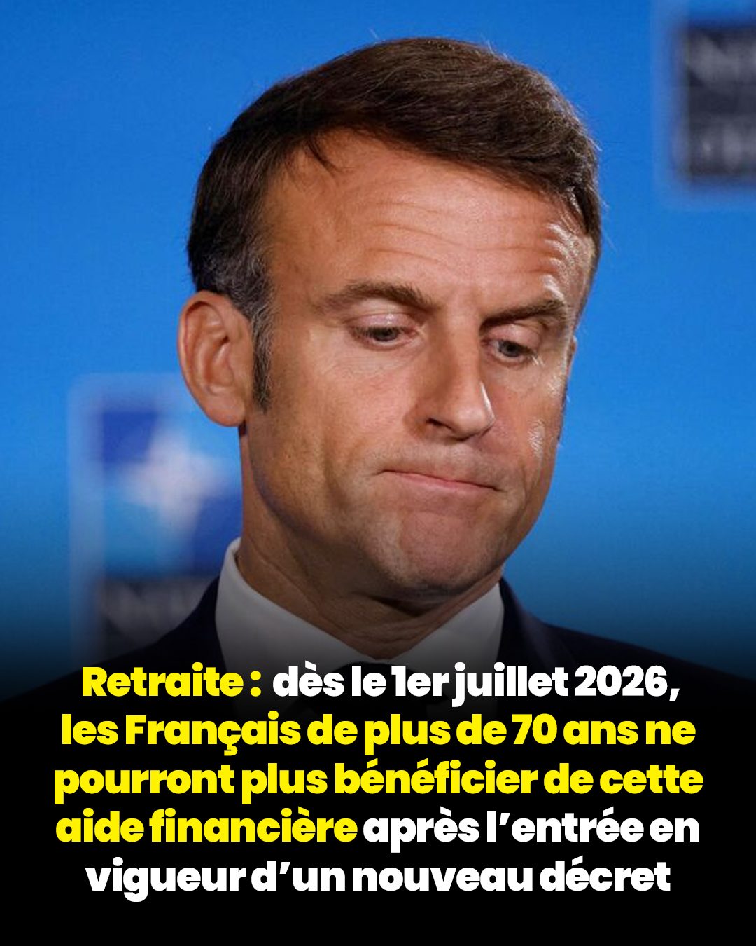 Retraite : dès le 1er juillet 2026, les Français de plus de 70 ans ne pourront plus bénéficier de cette aide financière après l’entrée en vigueur d’un nouveau décret