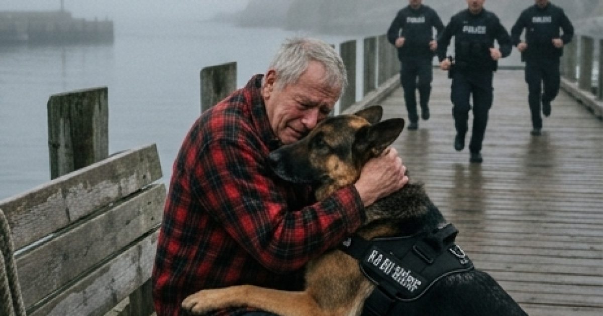 Retrouvailles inattendues : un chien policier refuse d’attaquer, et la raison de ce refus surprend tout le monde