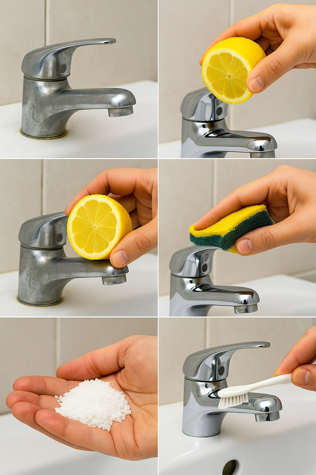 Robinets ternes, le cauchemar de nombreux foyers : comment les nettoyer pour qu’ils brillent à nouveau