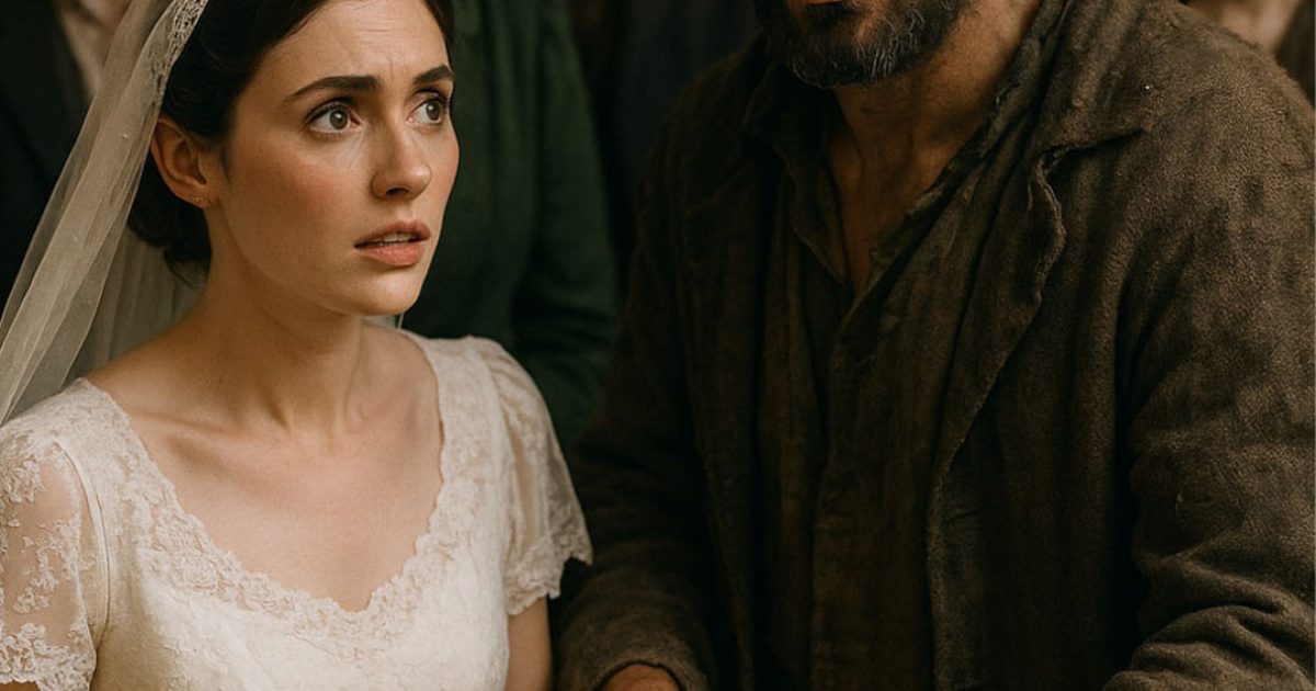 Sa belle-mère l’a forcée à épouser un mendiant pour l’humilier — mais ce qu’il a révélé à l’autel a tout changé