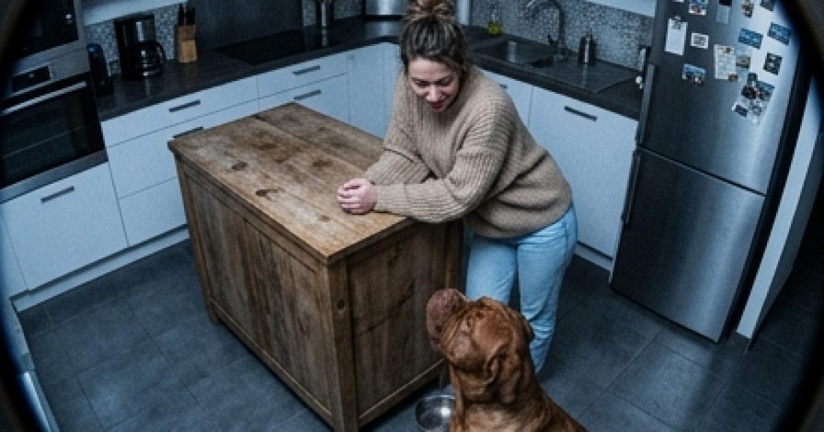 Sa femme se plaignait constamment que le chien l'attaquait sans raison : le mari ne la croyait pas et décida d'installer une caméra pour les surveiller, elle et le chien, mais ce qu'il vit à l'écran le laissa sous le choc