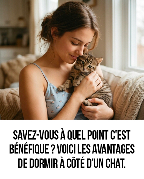 Savez-vous à quel point c'est bénéfique ? Voici les bienfaits de dormir à côté d'un chat