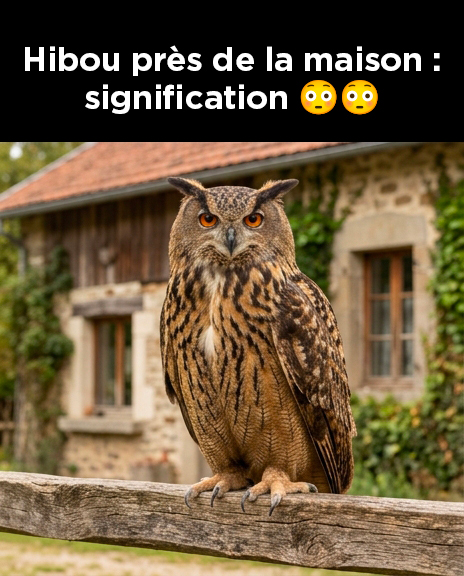 Savez-vous ce que signifie l'apparition d'un hibou près de vous ?