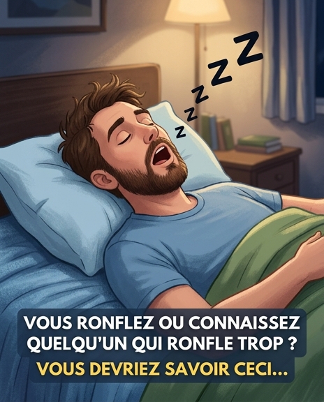 Saviez-vous que ronfler pendant votre sommeil a une profonde signification