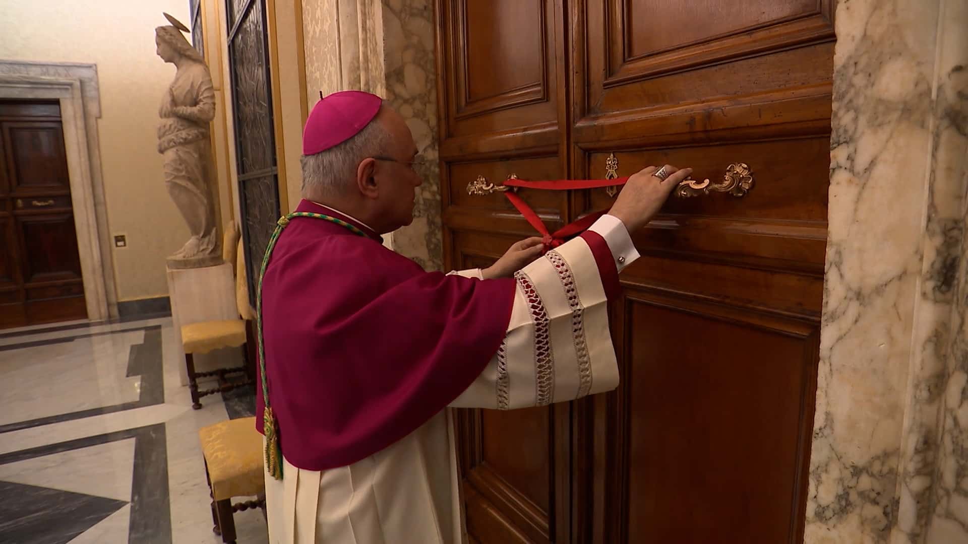 Porte scellée du Vatican