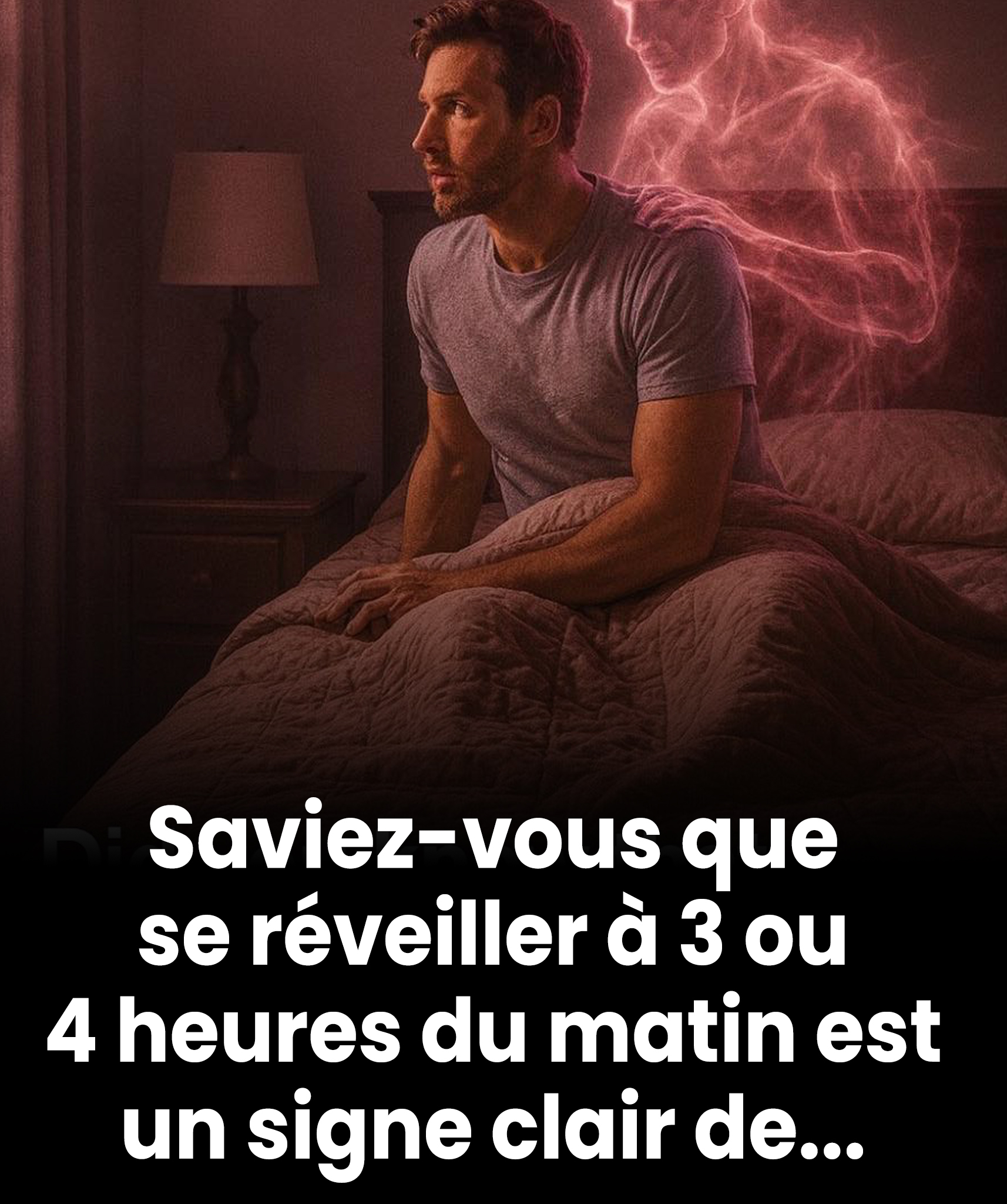 Se réveiller à 3 ou 4 heures du matin : en voici la signification