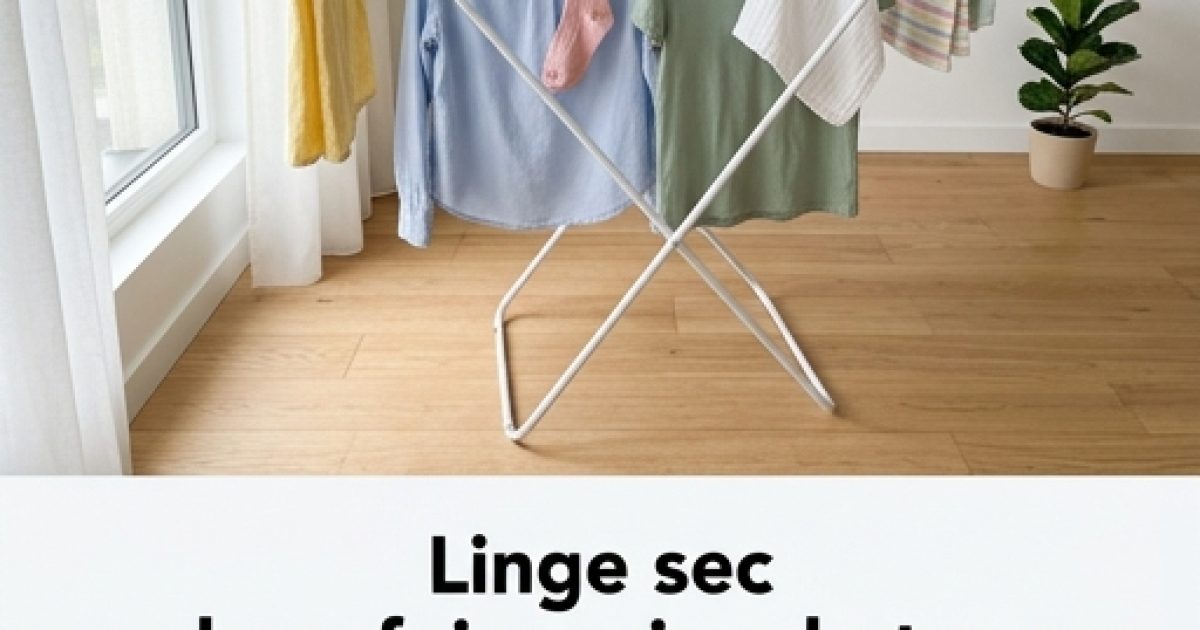 Sécher son linge deux fois plus vite, même en hiver : la méthode japonaise