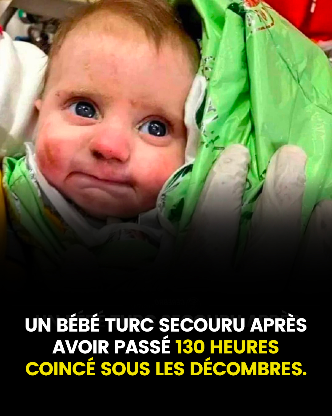 Séismes en Turquie et en Syrie : un bébé de 21 jours retrouvé vivant après six jours sous les décombres