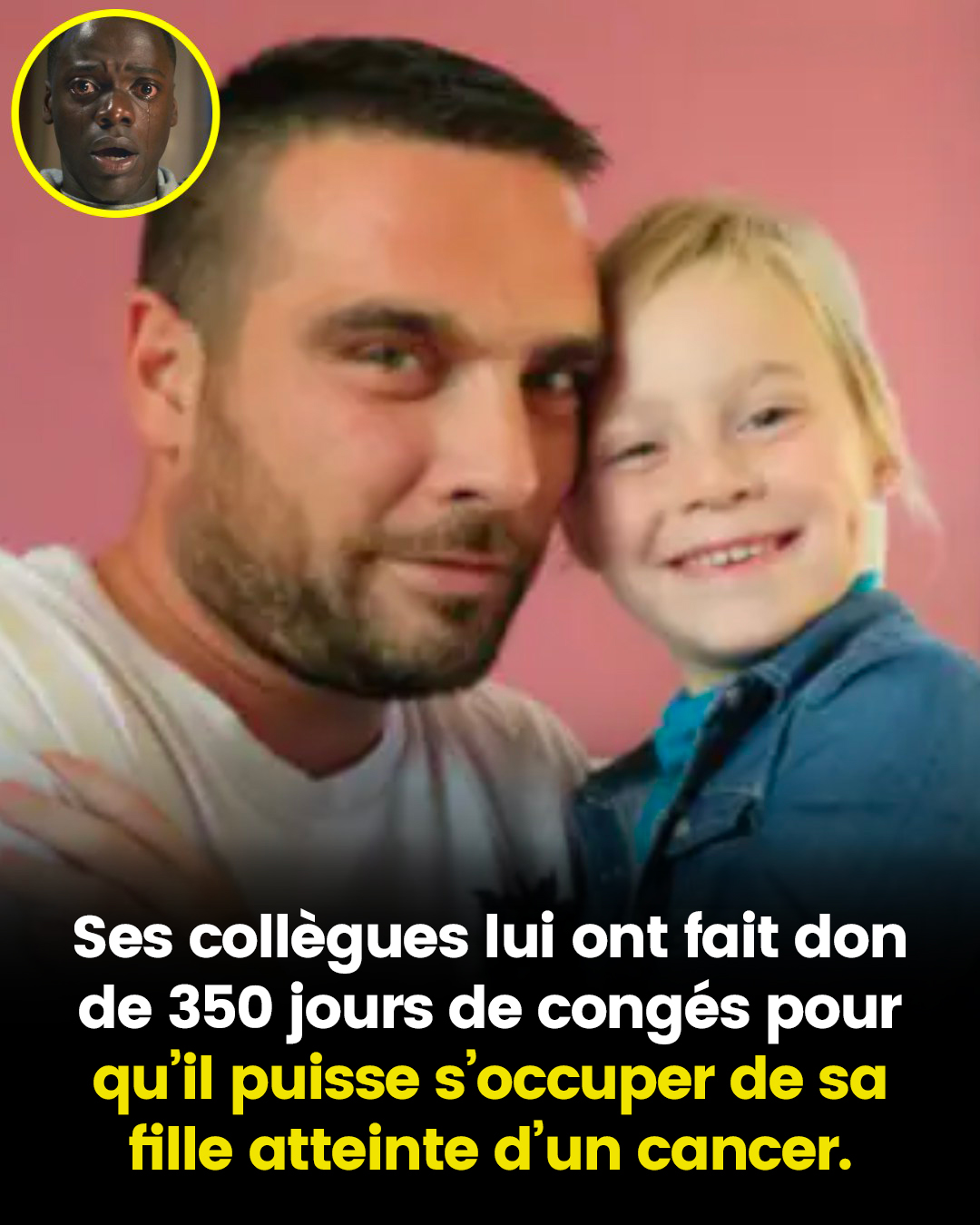 Ses collègues ont renoncé à leurs congés pour qu’il puisse avoir 350 jours afin de s’occuper de sa fille atteinte d’un cancer