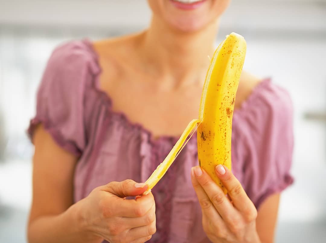 Bananes entières et coupées