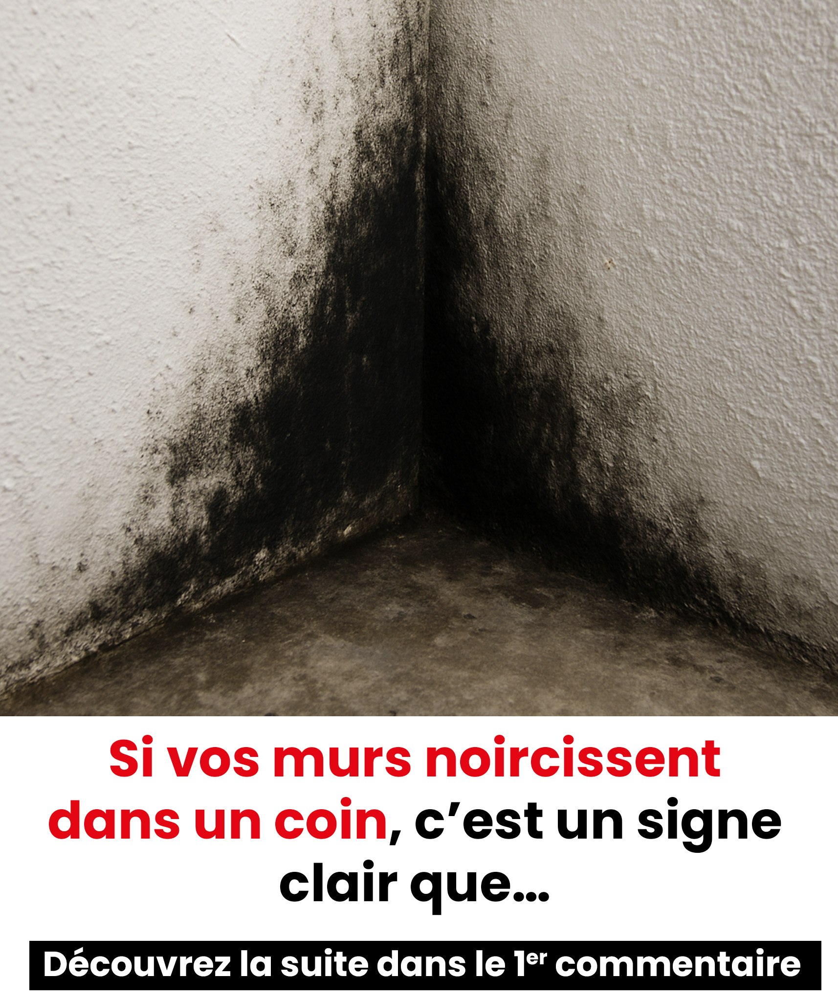 Si une zone de vos murs devient noire, ce n’est pas un simple hasard : apprenez ce que cela révèle réellement (et comment y faire face efficacement).