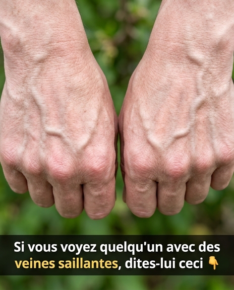 Si vos veines sont visibles, en voici la signification
