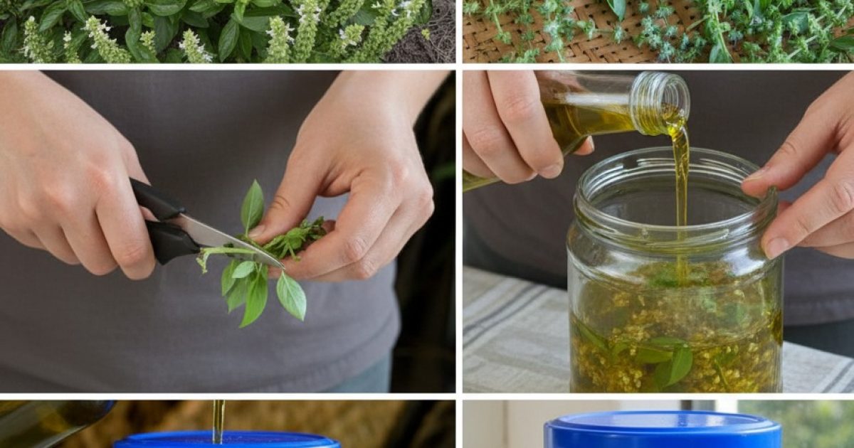 Si votre basilic a des fleurs sur les pointes, ne les jetez pas : elles valent leur pesant d'or si vous les utilisez ainsi!