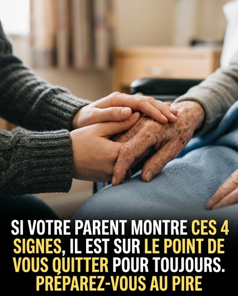 Si votre parent dit souvent ces 4 choses, il est sur le point de vous quitter définitivement