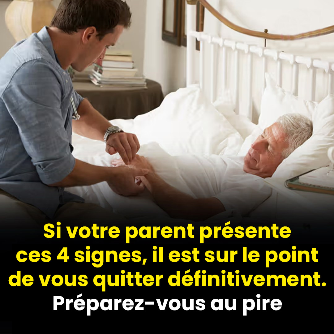 Si votre parent présente ces 4 signes, il est sur le point de vous quitter définitivement