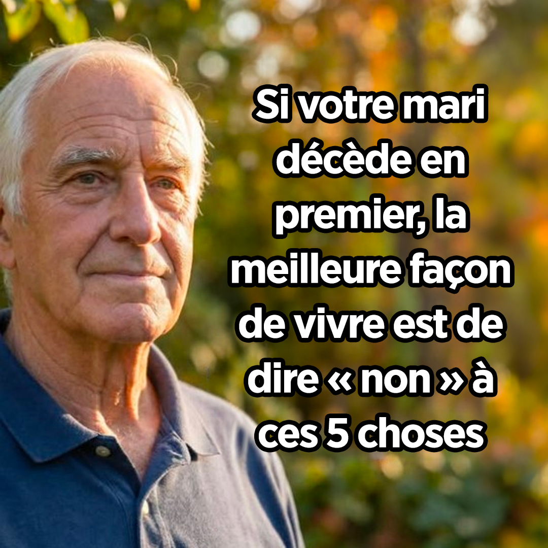 Si votre partenaire décède en premier — évitez ces 5 erreurs pour vivre sereinement et pleinement après 60 ans