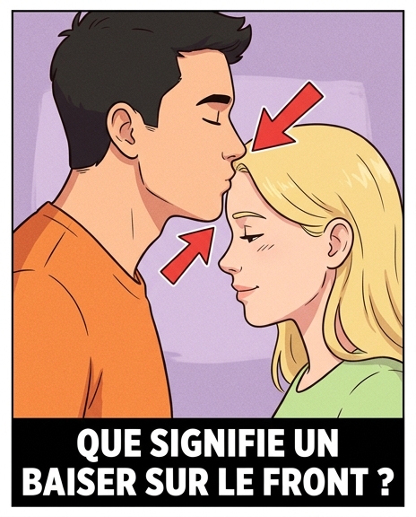 Si votre partenaire vous dit au revoir en vous embrassant sur le front, soyez très prudent : voici ce que cela signifie réellement