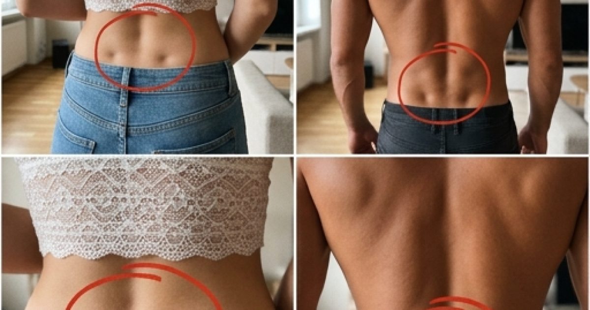 Si vous avez ces deux « fossettes » dans le bas du dos, voici ce qu’elles signifient réellement