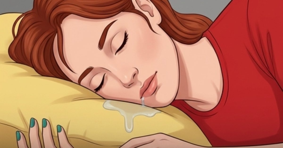 Si vous bavez la nuit en dormant, c'est un signe que votre corps vous envoi