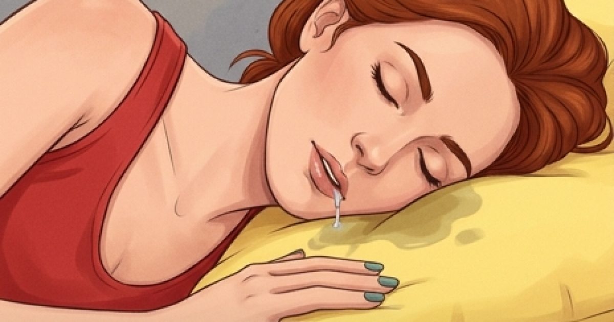 Si vous bavez la nuit en dormant, c'est un signe que votre corps vous envoi