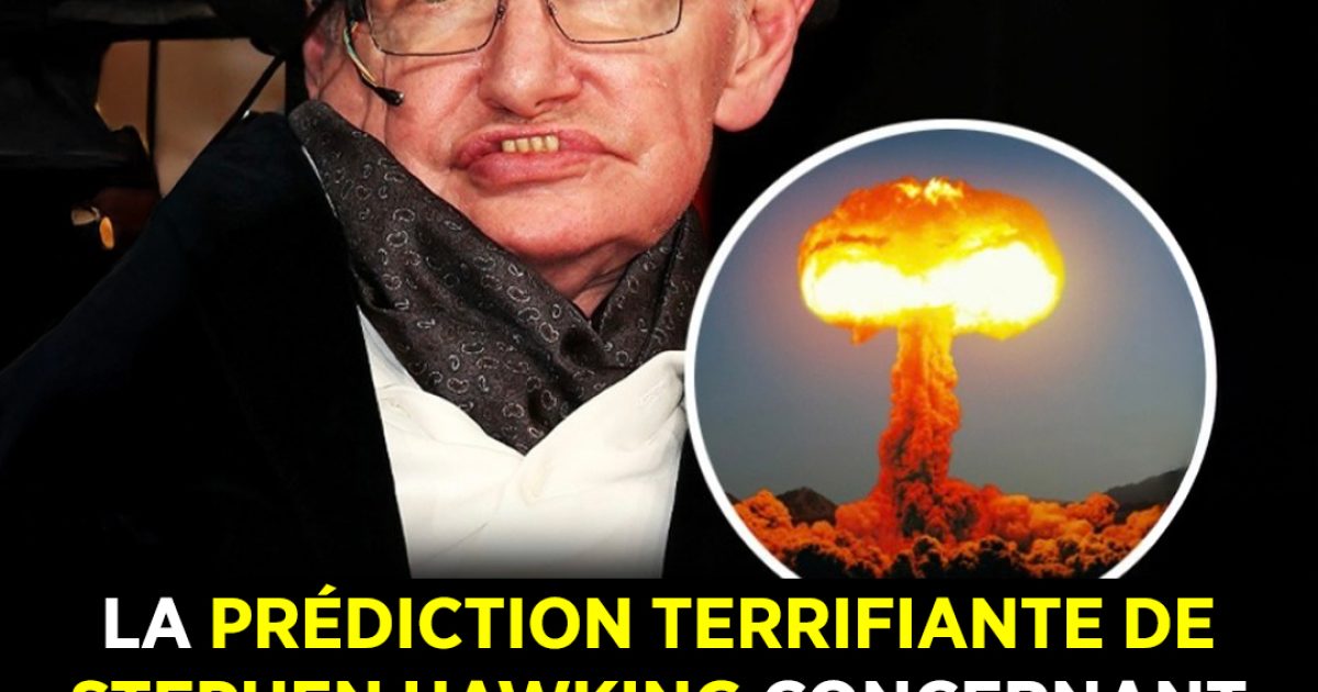 Stephen Hawking a averti que la Terre pourrait être confrontée à une catastrophe plus tôt qu'on ne le pense