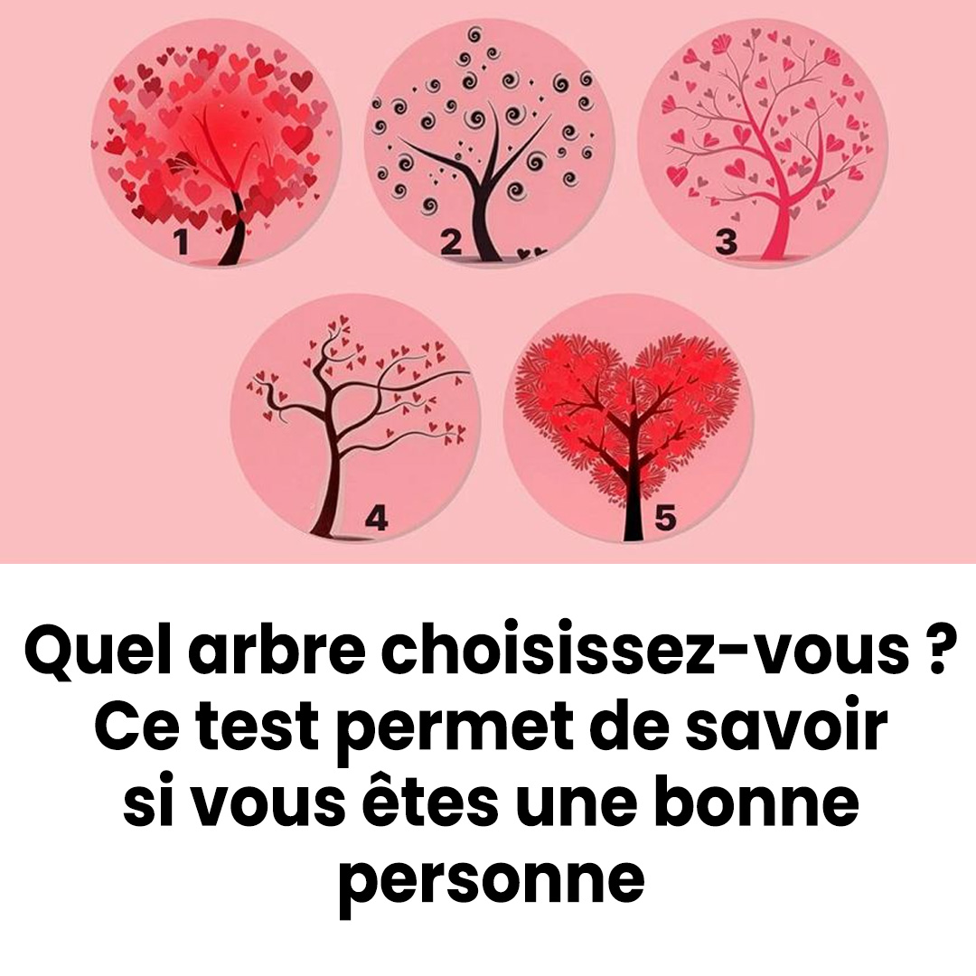 Test de personnalité : Quel arbre choisirez-vous ? Un test psychologique qui révèle si vous êtes une bonne personne