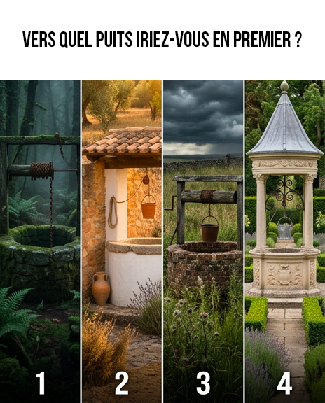 Test psychologique : choisissez un puits et révélez les secrets de votre âme