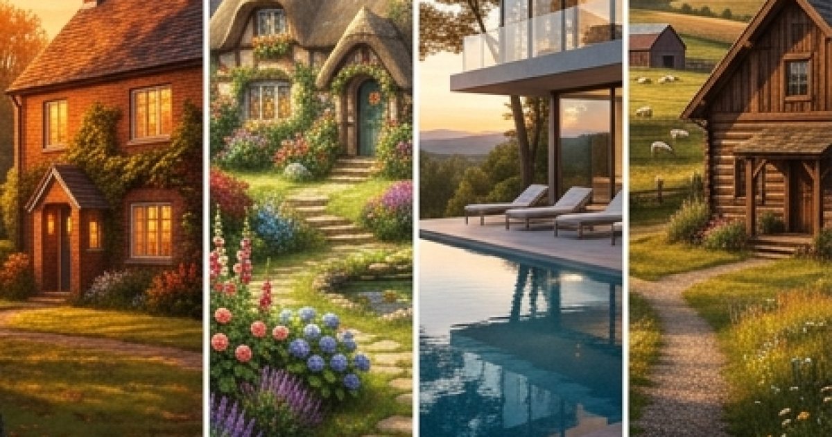 Test psychologique : choisissez une maison et découvrez ce qui est vraiment important pour vous dans la vie