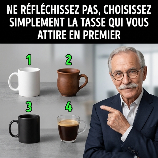 Test psychologique : choisissez une tasse de café et voyez ce qu’elle révèle de votre monde intérieur