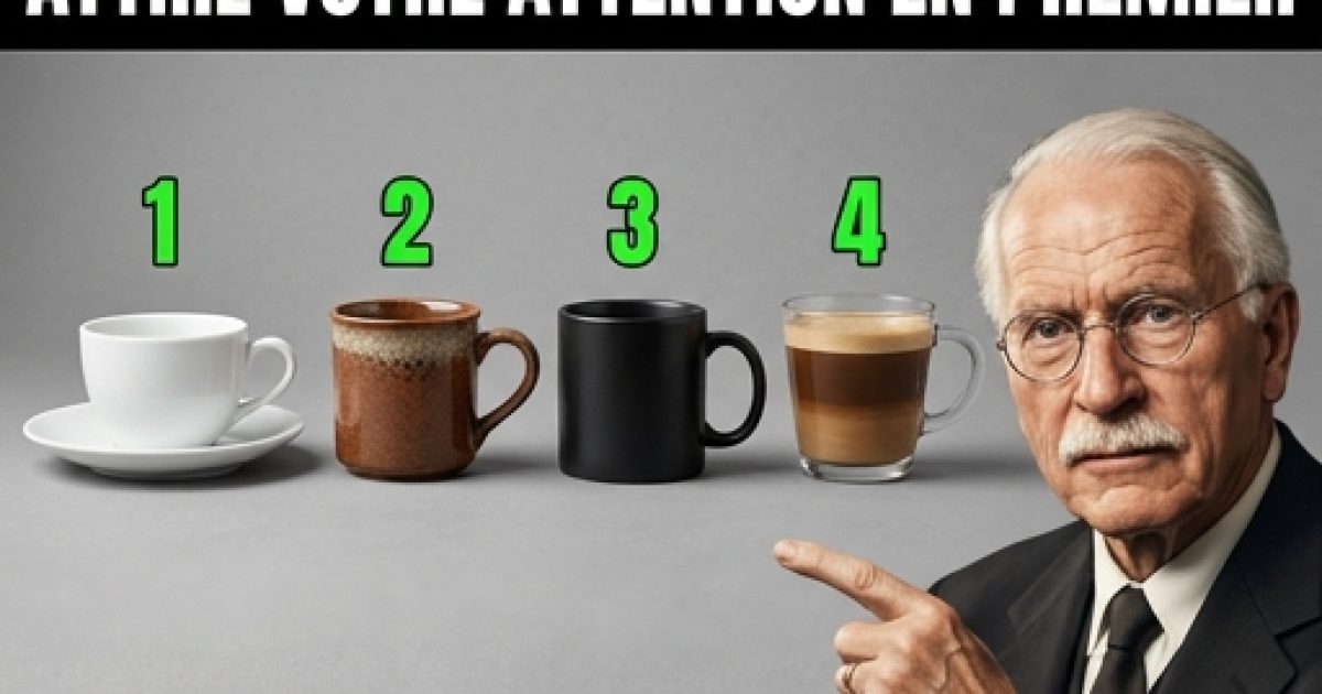 Test psychologique : choisissez une tasse de café et voyez ce qu’elle révèle de vous