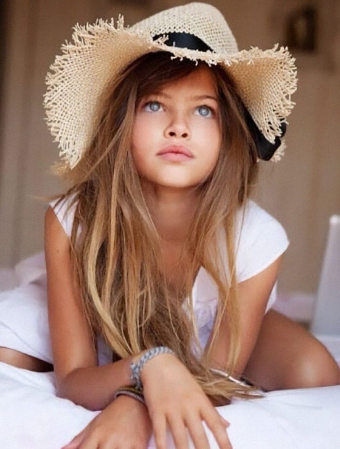 Thylane Blondeau enfant mannequin