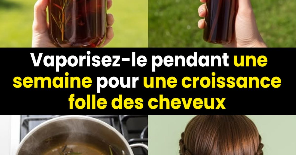 Tonique au romarin et au clou de girofle : le secret naturel pour une pousse des cheveux