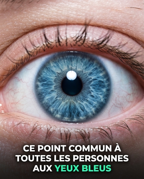 Tous les gens aux yeux bleus ont ceci en commun