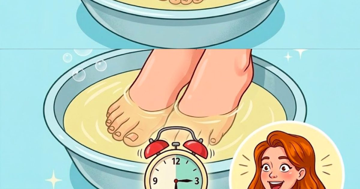 Trempez vos pieds dans du vinaigre une fois par semaine et voyez disparaître ces 9 problèmes de santé