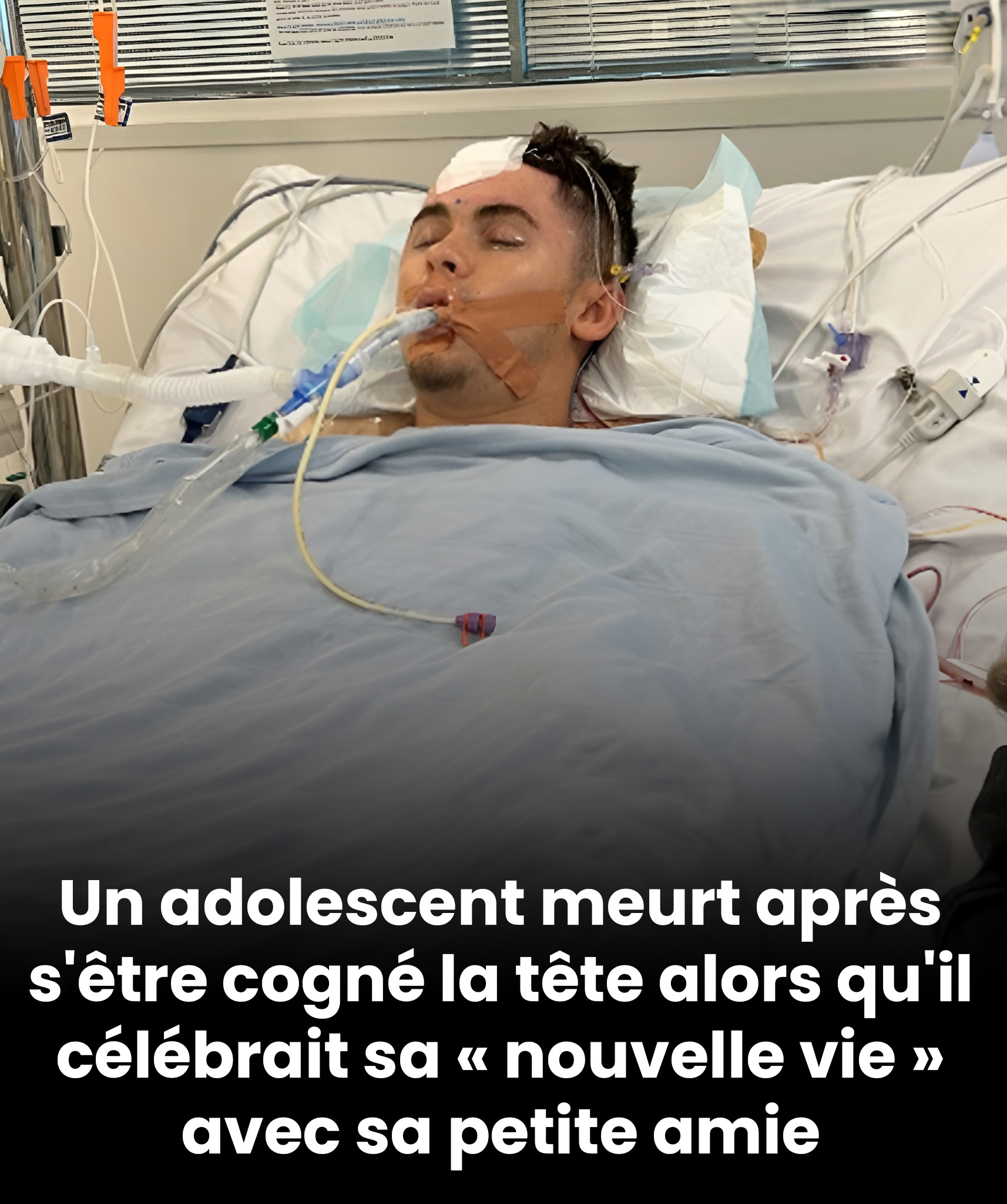 Un adolescent perd la vie après s'être cogné la tête, alors qu'il fêtait le début d'une « nouvelle vie » avec sa petite amie