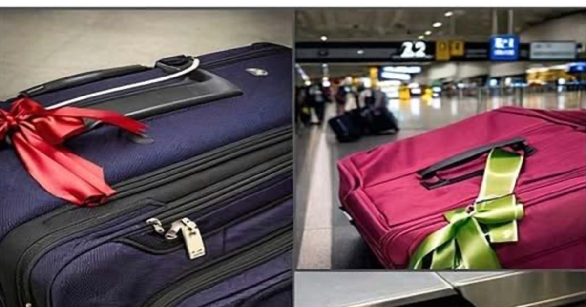 Un bagagiste révèle pourquoi vous ne devriez jamais attacher un ruban à votre valise