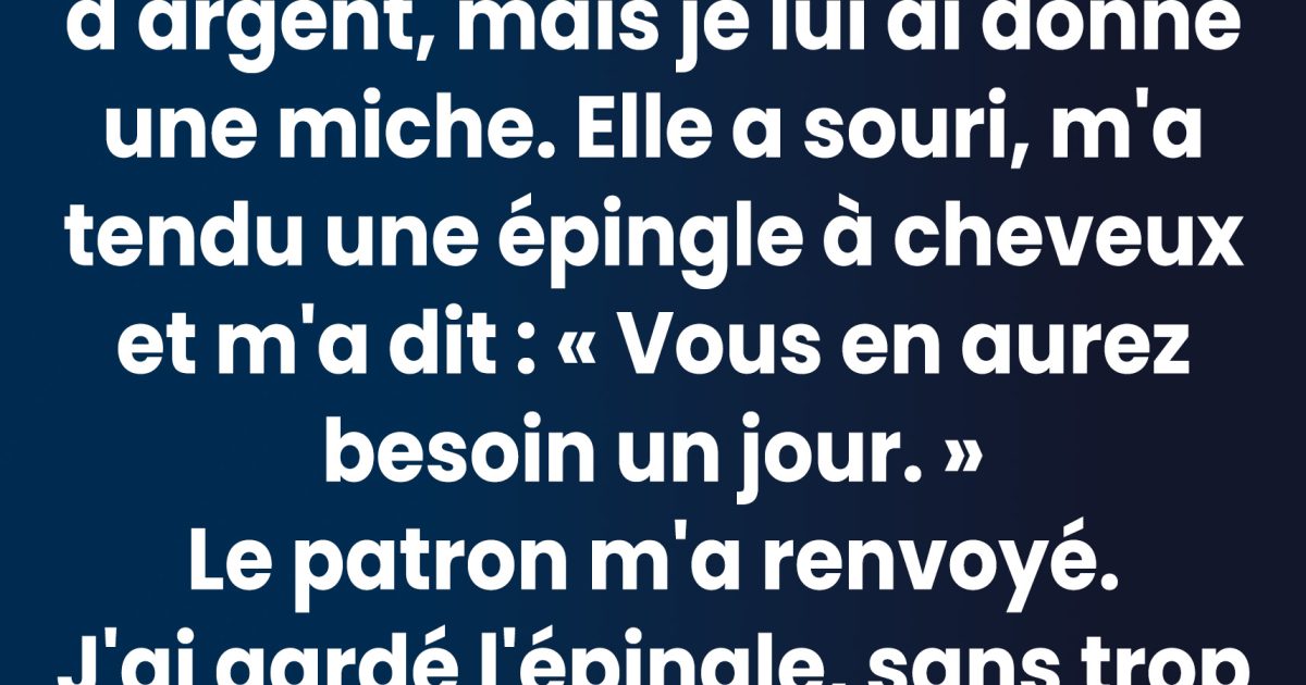 Un cadeau rendu : la force de la compassion
