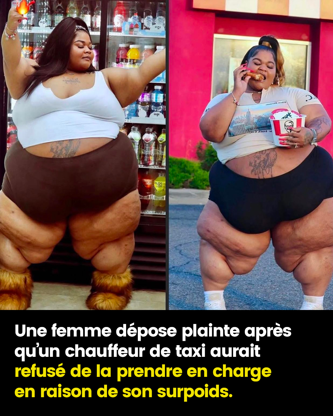 Un chauffeur de taxi refuse de prendre une cliente, estimant qu’elle est trop corpulente